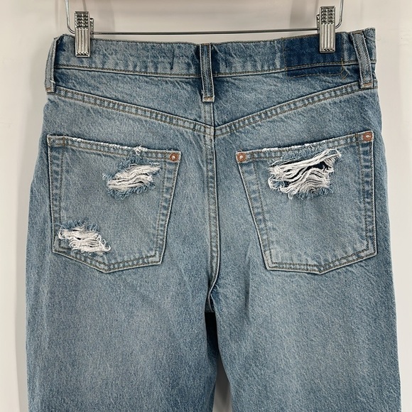 Free‎ People Tapered Baggy Boyfriend Jeans 26 - Picture 7 of 8